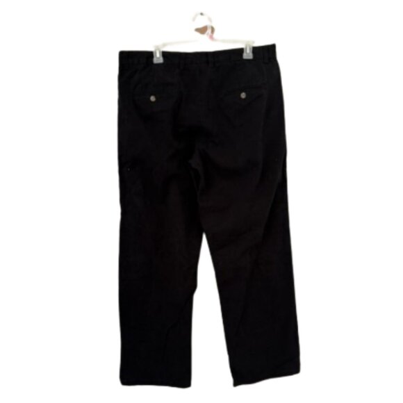 Steve & Barry’s Men’s Black Pants Size 38x32 Relaxed Straight Fit - Picture 3 of 3